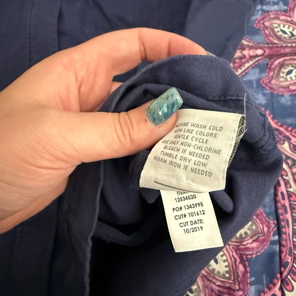 Torrid Navy Zip Up‎ Anorak Jacket Plus Size 6X - Picture 9 of 9